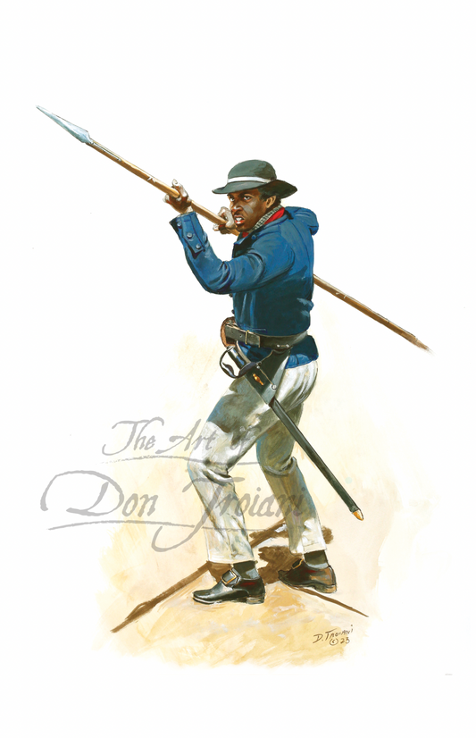 Black Militia Man at Fort Griswold, September 6, 1781