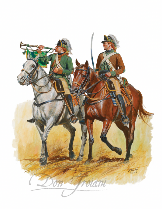 1st Continental Light Dragoons, 1778