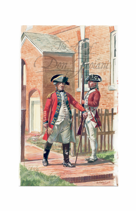 Cornwallis At Yorktown Virginia, 1781