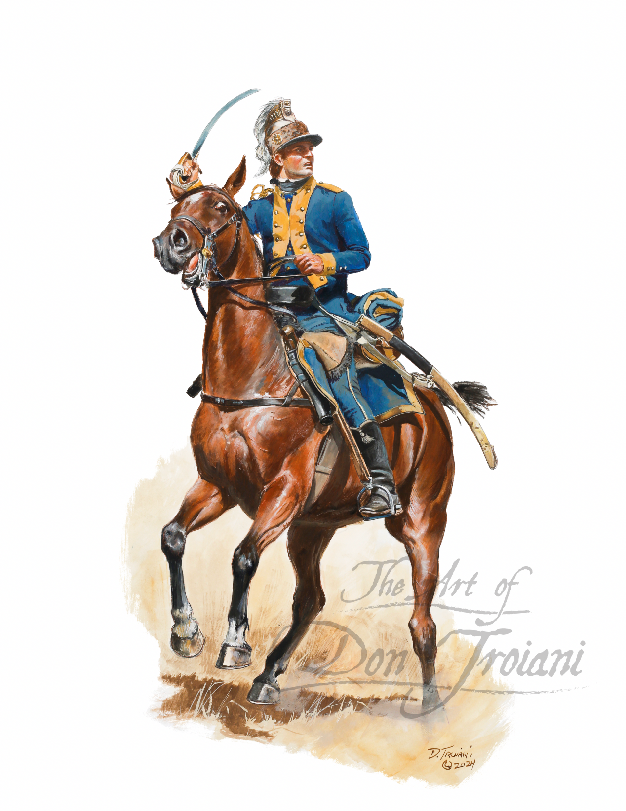 Armand's 1st Partizan Legion 1782-1783, Winter Dress