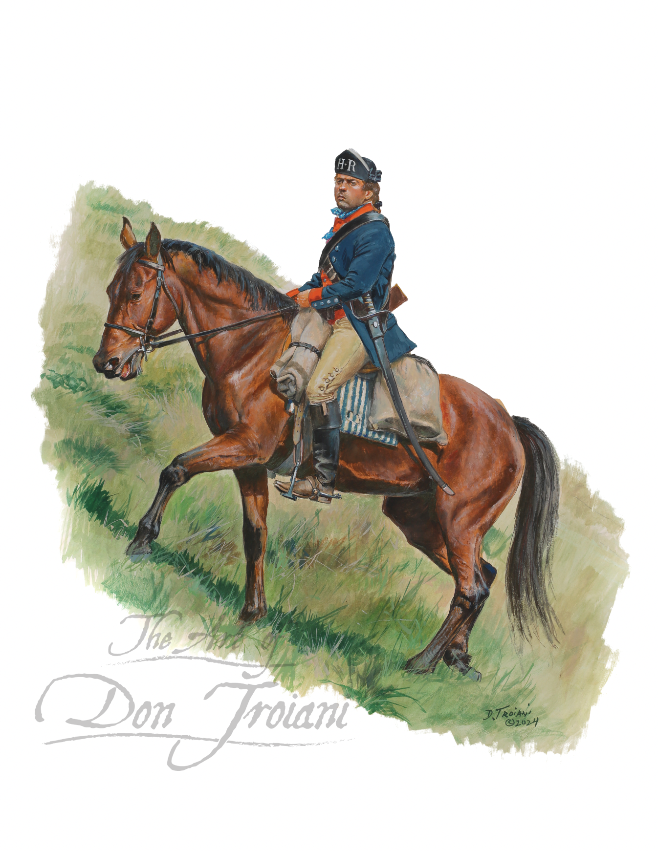 Carberry's Troop Of Horse, Hartley's Regiment, 11th Pennsylvania Regiment, 1778-79