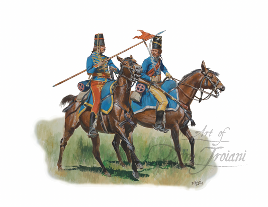 Lauzun Legion Lancer & Hussar, 1781
