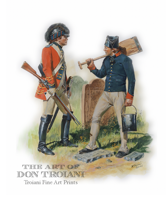 King's American Dragoons 1782