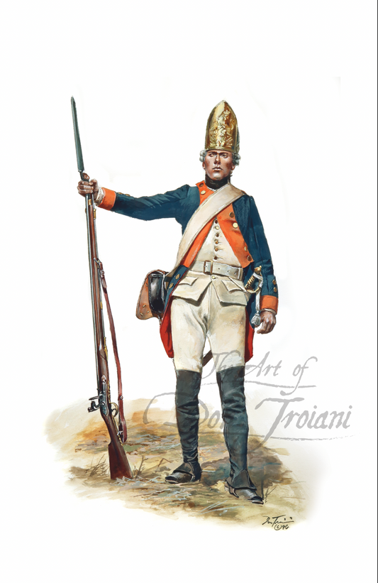 Hessian Fusilier Regiment Von Lossberg, 1776