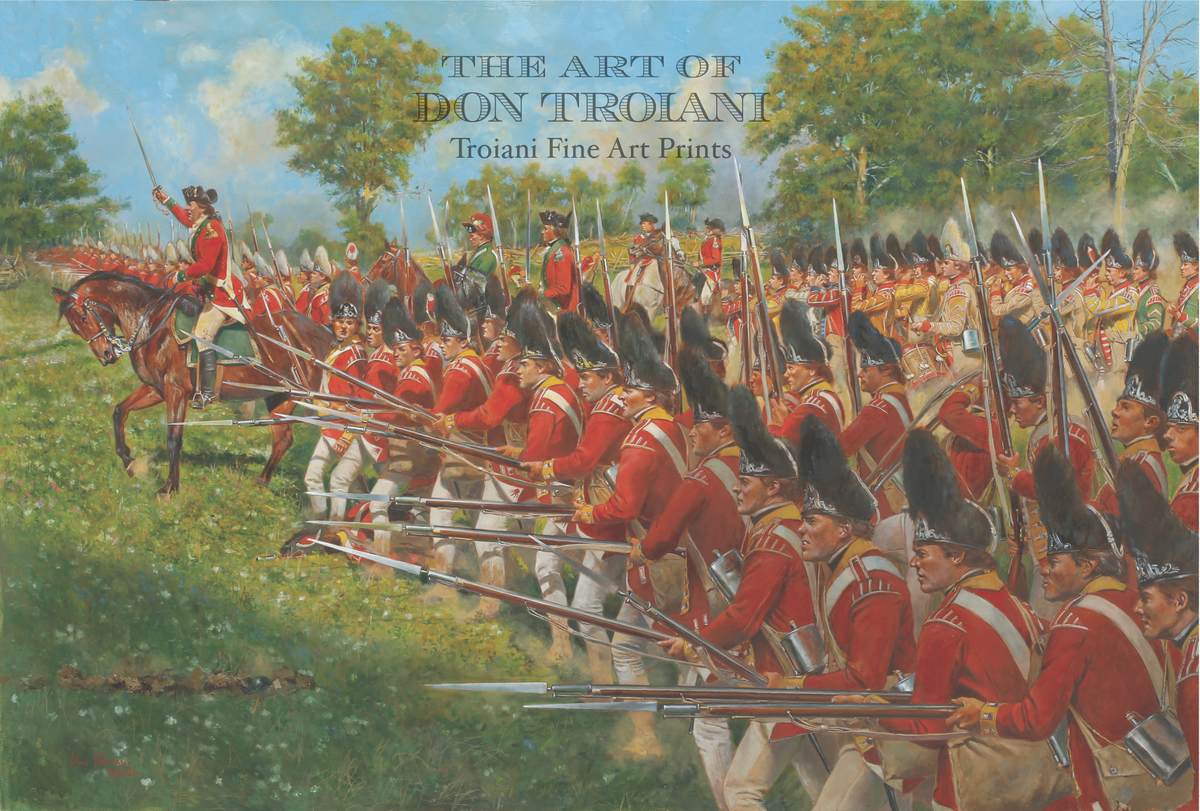 Battle of Brandywine, Sept 11, 1777 Canvas Giclee Artist Proof - TRWCGAP380