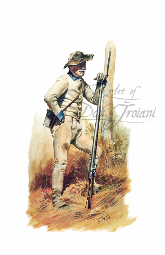 Gaskin’s Virginia Battalion, Siege of Yorktown, Virginia, 1781