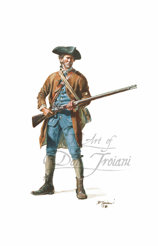 Massachusetts Minute Man, 1775-1781