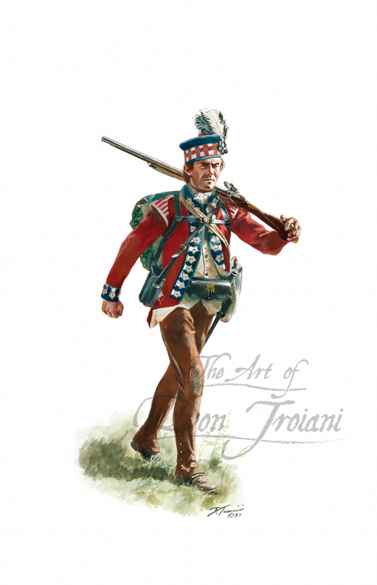 42nd Regiment Of Foot, 1780