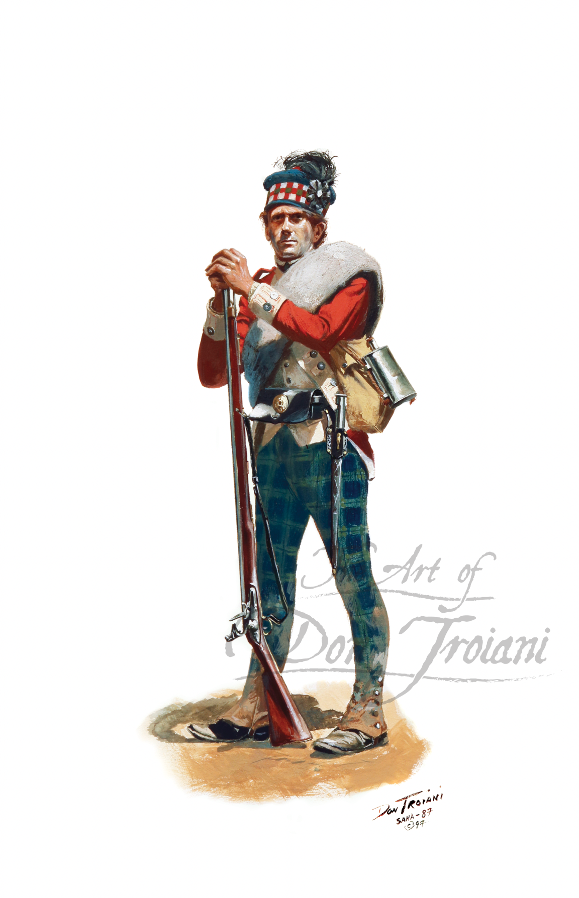 71st Regiment Of Foot, 1780-81, Fraser's Highlanders