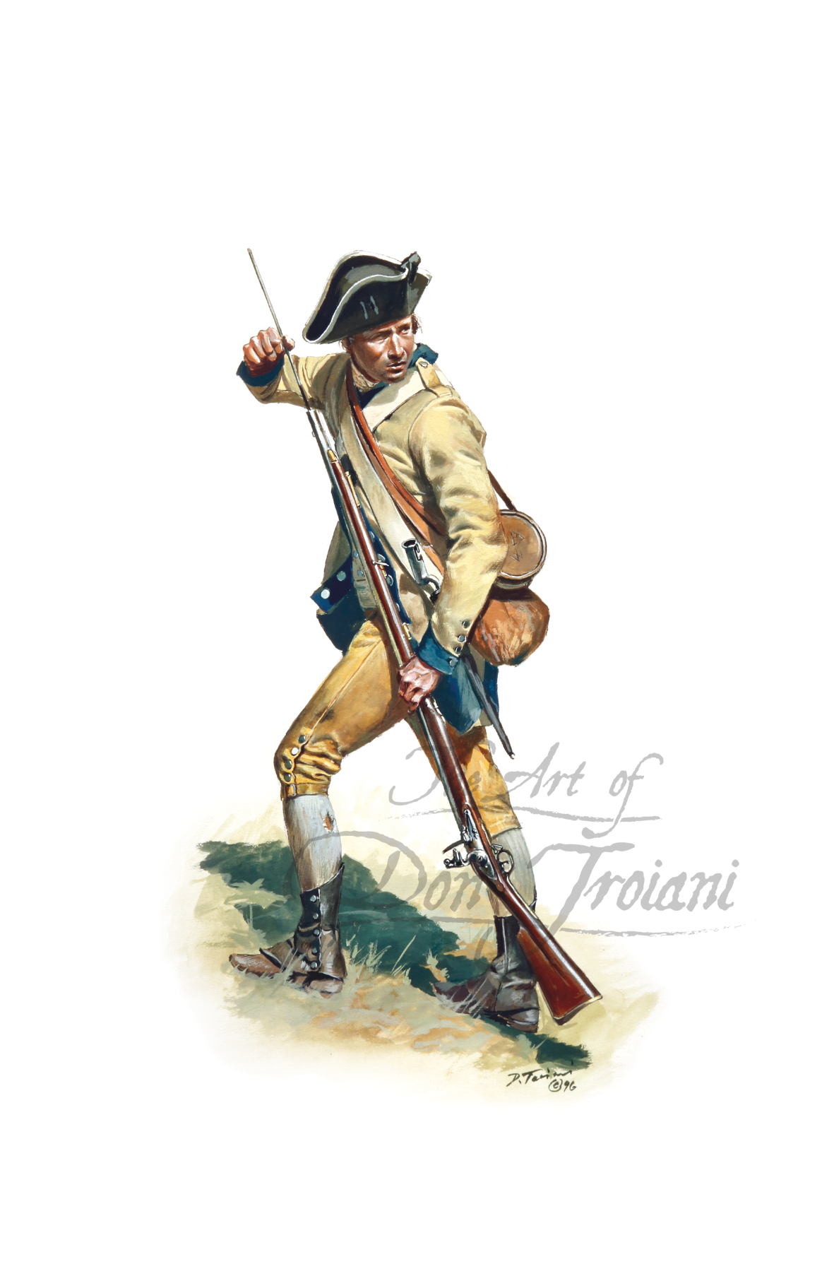 3rd New Jersey Regiment, Private, 1776