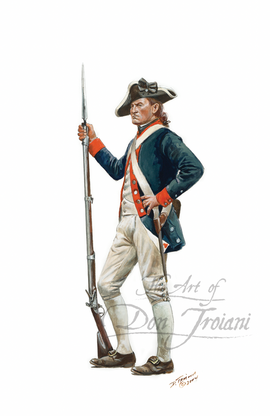 3rd New York Regiment, Private, 1777