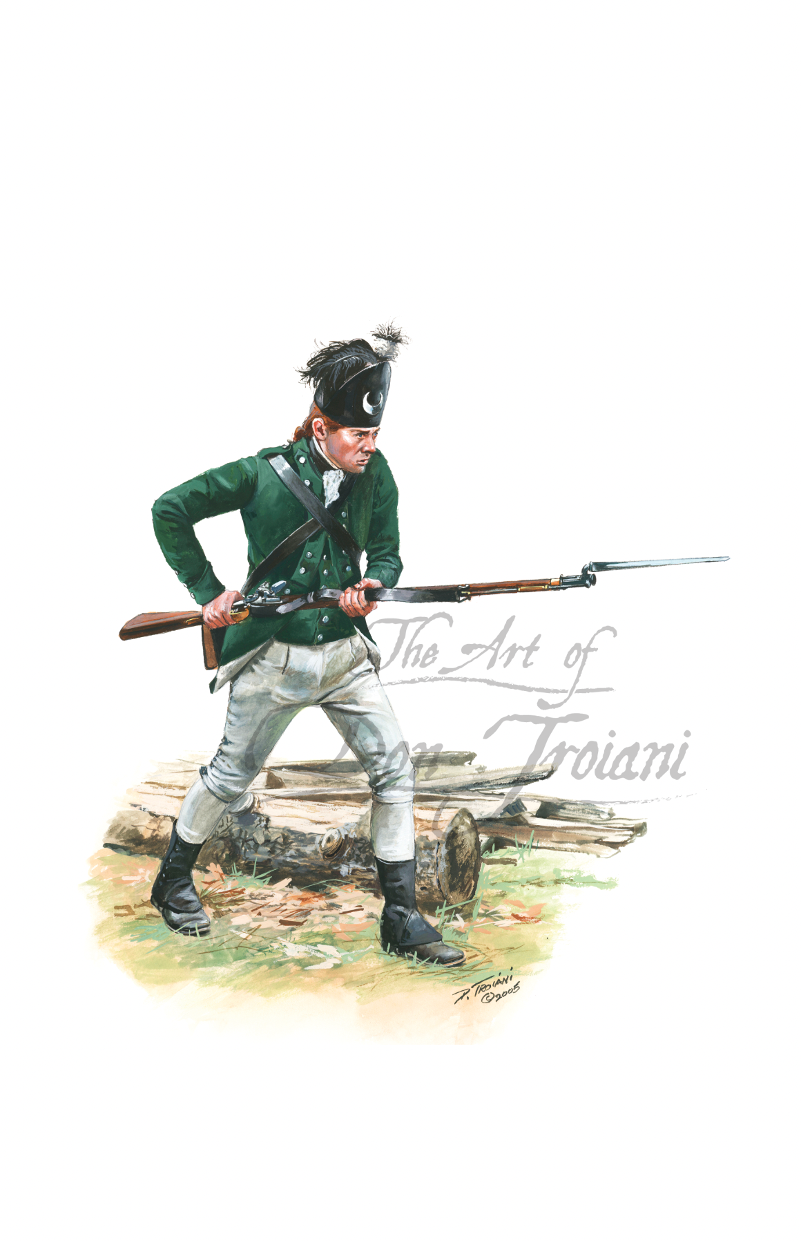 Queen’s Rangers, 1st American Regiment, 1780-82 – The Art of Don Troiani