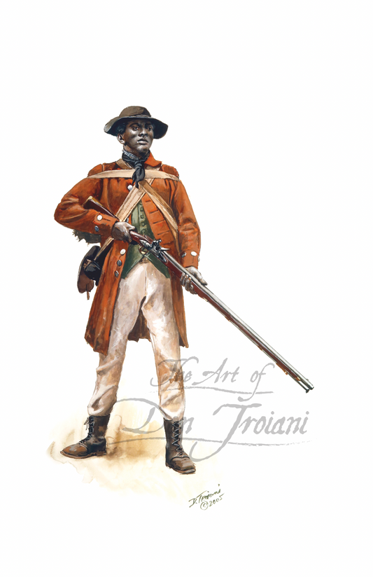 Black Militiaman of the Spartanburg, South Carolina Militia