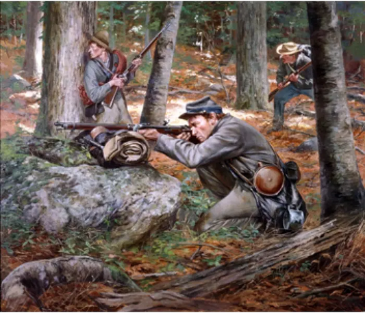 Confederate Sharpshooters - Canvas Giclee