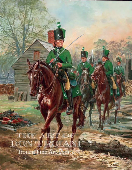 Queen's Rangers Hussars, 1781 - Canvas Giclee