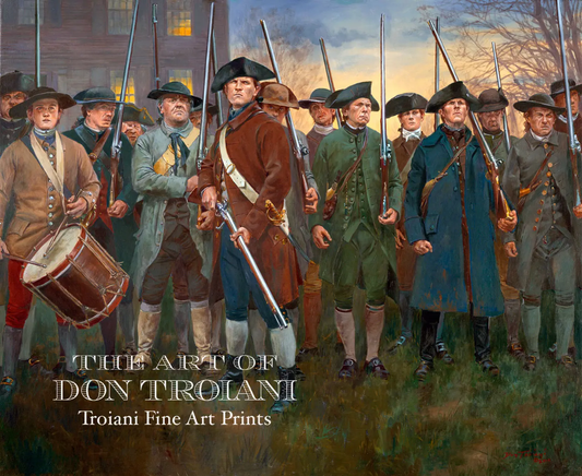 Lexington Common, April 19, 1775 - Canvas Giclee