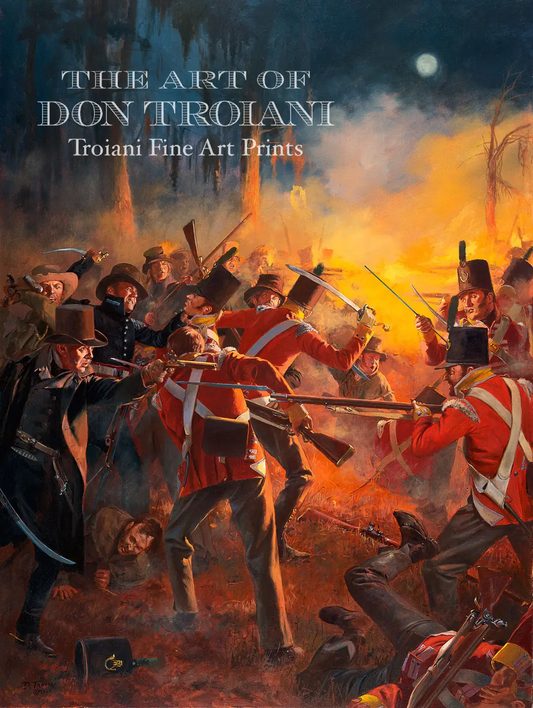 The Night Battle Before Battle Of New Orleans, December 23, 1814 - Canvas Giclee