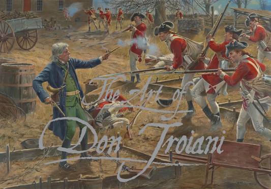 Old Sam Whittemore, April 19th, 1775 - Canvas Giclee