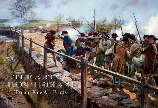 Concord Bridge, The Nineteenth Of April, 1775 - Canvas Giclee