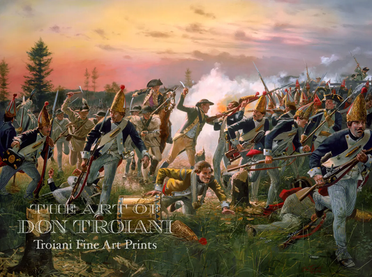 Breymann's Redoubt, Battle Of Saratoga, 1777 - Canvas Giclee