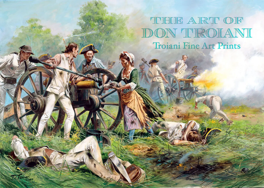 Molly Pitcher, Battle Of Monmouth, 1778 - Canvas Giclee