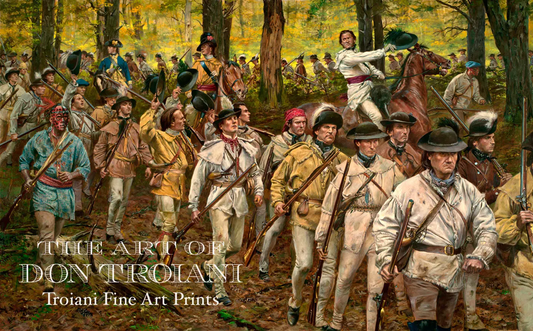 Morgan's Rifles - Canvas Giclee