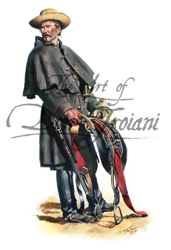 7th Virginia Cavalry, Dismounted