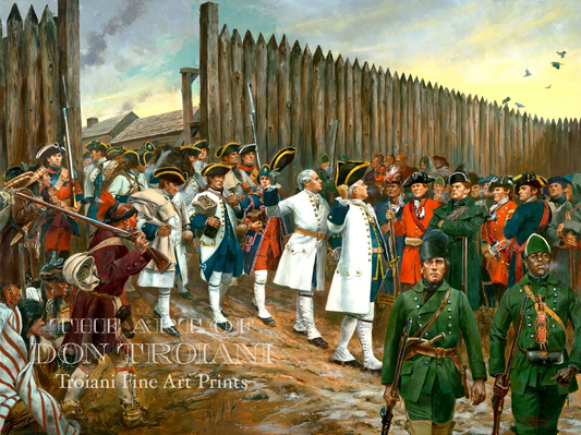 Unlocking The Frontier, November 29, 1760 - Canvas Giclee