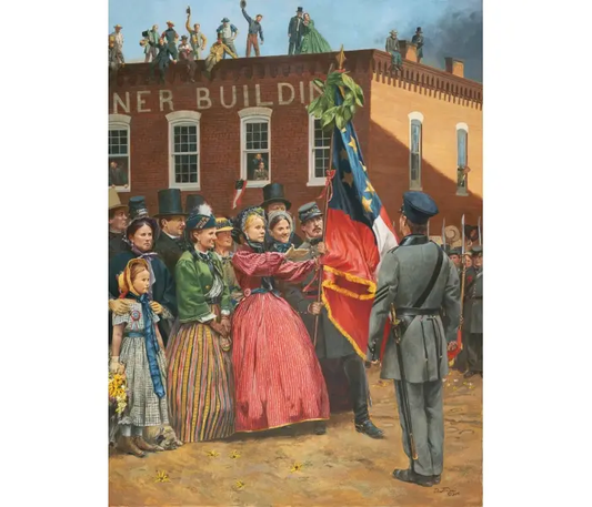 Presenting The Colors - Canvas Giclee