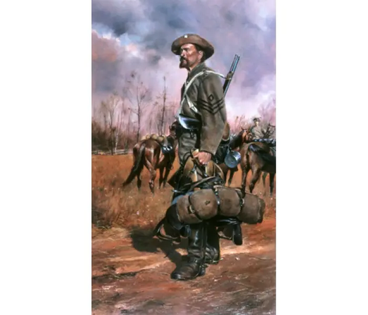 One Of Forrest's Men - Canvas Giclee
